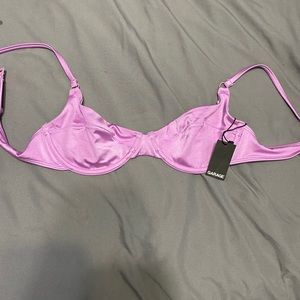 Lavender bathing suit top